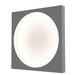 SONNEMAN Vuoto™ 1 - Light LED Dimmable Flush Mount Metal in Gray | 20 H x 20 W x 2.5 D in | Wayfair 3703.18