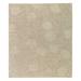White 36 x 0.5 in Area Rug - Tufenkian Peony Floral Hand-Knotted Beige/Neutral/Taupe Area Rug Silk/Wool | 36 W x 0.5 D in | Wayfair T12.NATLIN.0305