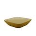 Vondom Pillow Plastic Outdoor Coffee Table Plastic in Brown | 7.75 H x 26.25 W x 26.25 D in | Wayfair 55002F-CHAMPAGNE