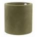 Vondom Cilindro Resin Pot Planter Resin/Plastic in Brown | 39.25 H x 47.25 W x 47.25 D in | Wayfair 40312R-KHAKI