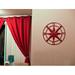 Longshore Tides Compass Rose Wall Décor Metal in Red | 20 H x 20 W x 1 D in | Wayfair 043C80CB523C4FC1BEAC70F352ED9896