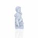 One Allium Way® Boy Sitting Statue Resin/Plastic in White | 21 H x 8 W x 16 D in | Wayfair B22EBE51A1BE4C2380AD2D50D49ABC55