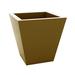Vondom Cono Self Watering Resin Pot Planter Resin/Plastic in Brown | 31.5 H x 31.5 W x 31.5 D in | Wayfair 41180F-CHAMPAGNE