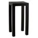Vondom Jut Plastic Bar Outdoor Table Plastic in Black | 39.75 H x 19.75 W x 19.75 D in | Wayfair 44411-BLACK