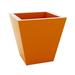 Vondom Cono Self Watering Lacquered Polyethylene Pot Planter Resin/Plastic in Orange | 23.5 H x 23.5 W x 23.5 D in | Wayfair 41160F-ORANGE