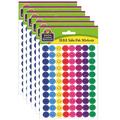 Teacher Created Resources Mini Happy Face Stickers | 4.5 H x 7.25 W x 0.78 D in | Wayfair TCR6633-6