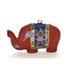 World Menagerie Adamstown Hand Made Cinnabar Cloisonne Large Elephant Pendant Metal in Red | 1.5 H x 2.5 W x 0.25 D in | Wayfair