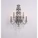 Astoria Grand Aideen 5 - Light Dimmable Candle Wall Light Metal in Gray | 29 H x 19 W x 11 D in | Wayfair BE6B4483992743C2B2435D45CB91A852