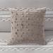 Ophelia & Co. Avondale Square Pillow Cover & Insert Polyester/Polyfill/Cotton in Brown | 20 H x 20 W x 5 D in | Wayfair