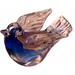 Winston Porter Mushegh Dove Figurine Glass in Blue/Brown | 3.75 H x 5.5 W x 5 D in | Wayfair DD23D219FF664CF595CC677CB8D89AEB