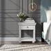 Greyleigh™ Baby & Kids Zara 1 - Drawer Solid Wood Nightstand Wood in White | 26 H x 24 W x 16 D in | Wayfair 2C68FD7C85784F218224AB79828BEEA5