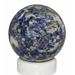 World Menagerie Shauvin Planet Earth Sodalite Sculpture Stone in Blue/Gray/White | 2.4 H x 2.4 W x 2.4 D in | Wayfair 214194