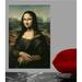 Vault W Artwork Mona Lisa' by Leonardo Da Vinci Glossy Poster Paper in Black/Green | 24 H x 15.5 W in | Wayfair WNPR6935 41867322