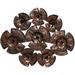 Gracie Oaks Wall Décor Metal in Brown/Gray | 30 H x 36 W x 1 D in | Wayfair 1357614507D64ECEB4D399958CDB7CC2