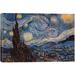 Vault W Artwork 'The Starry Night' by Vincent van Gogh Graphic Art Print Canvas/Metal in Black/Blue | 26 H x 40 W x 1.5 D in | Wayfair
