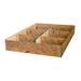 Loon Peak® Cowarts Platform Bed Wood in Brown | 9 H x 63 W x 75 D in | Wayfair 608D98C8ACB440D19228E9D2CE258254