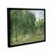 Lark Manor™ Miko 'The House in The Forest, 1872' Framed Painting Print on Wrapped Canvas in Black | 8 H x 10 W x 2 D in | Wayfair ALCT9524 33337650