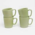 Winston Porter Eitan 4 Piece Coffee Mug Set Ceramic/Earthenware & Stoneware in Green | Wayfair 88B1F256C22841CEB0582FD1D4126C71