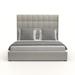 Brayden Studio® Handley Tufted Low Profile Standard Bed Upholstered/Revolution Performance Fabrics® in Gray | 67 H x 81 W x 81 D in | Wayfair