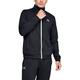 Under Armour Herren Sportstyle Tricot Jacket bequeme und warme Sweatjacke f r M nner schnell trocknende Sportjacke mit loser Passform, Schwarz (Black / Onyx White), 21 EU