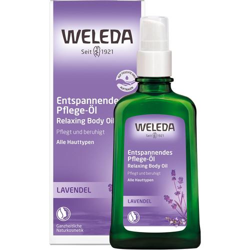 Weleda Lavendel entspannendes Pflege-Öl 100 ml Öl