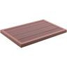 Pedana per Doccia Solare Marrone 101x63x5,5 cm in wpc - Vidaxl