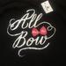 Disney Tops | All About The Bow Disney Parks Minnie Mouse Top | Color: Black/Red | Size: M