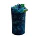 Carole'sCandies Precious Peacock Rain & Lime Scented Pillar Candle Paraffin in Blue/Green | 5 H x 4 W x 4 D in | Wayfair PRPE4X5