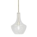 Justice Design Group Harlow 14 Inch Pendant - FSN-4171-SEED-BRSS