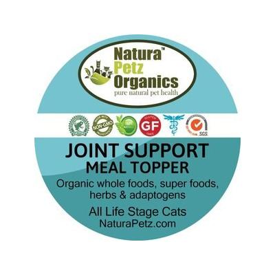 Natura Petz Organics Joint Support Turkey Flavored Powder Joint Supplement for Cats, 4-oz tin