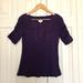 Anthropologie Tops | Anthropologie Deletta Purple Ribbons Top | Color: Purple | Size: Xs
