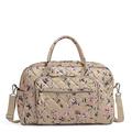 Vera Bradley Damen Performance Twill Weekender Travel Bag Reisetasche, Strohblumen