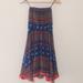 Anthropologie Dresses | Anthropologie Maeve Urcos Handkerchief Dress | Color: Blue/Orange | Size: Xs