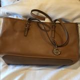 Michael Kors Bags | Amazing Condition Michael Kors Leather Tote | Color: Tan | Size: Os