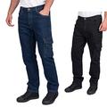 Lee Cooper Workwear LCPNT239 Sicherheits-Schreinerhose, Stretch-Jeans-Arbeitshose, blau, 36W/31R