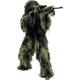 Red Rock Outdoor Gear Herren Woodland Ghillie Camouflage-Jagdbekleidung, Herren, Woodland Ghillie Anzug, 70915XL/XXL, Woodland, XL-XXL