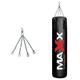 Maxx® 4ft 5ft 6ft Filled Hanging Boxing Punch Bag Set Heavy Punching bag mma (Bag With Hook Only, 3FT BAG)