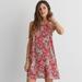 American Eagle Outfitters Dresses | American Eagle High Neck Shift Dress! | Color: Red | Size: M