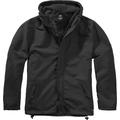 Brandit Windbreaker Frontzip Jacket, black, Size L