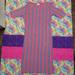 Lularoe Dresses | 3 For 20$ Llr Julia | Color: Blue/Pink | Size: 2x