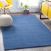 Findlay 9' x 13' Modern Wool Dark Blue/Navy Area Rug - Hauteloom