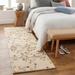 Grafton 8' Square Cottage Wool Denim/Brown/Light Beige/Wheat/Ink Blue/Peach/Dark Red/Teal Area Rug - Hauteloom