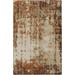 Riegelsville 9' x 13' Updated Traditional Wool Dark Brown/Ivory/Beige/Dusty Sage/Orange/Rust/Brick Red/Medium Gray Area Rug - Hauteloom