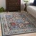 Branford 8'10" x 12'4" Traditional Navy/White/Olive/Dark Brown/Burgundy/Dark Blue/Mustard/Rust/Tan/Yellow/Brick Red/Rust Area Rug - Hauteloom