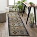 Foxburg 1'10" x 2'11" Rustic Charcoal/Gray/Light Beige/Tan/Peach Area Rug - Hauteloom