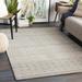 Lone 10' x 14' Handmade Moroccan Farmhouse Wool Dark Brown/Gray/Light Beige/Medium Gray/Oatmeal/Peach Area Rug - Hauteloom