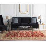 Brisbin 2' x 4' Traditional Wool Ivory/Dark Brown/Black/Blush/Tan/Light Gray/Light Olive/Navy/Rust/Brick Red/Rust Area Rug - Hauteloom