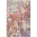 Bronxville 5' x 7'6" Modern Bohemian Farmhouse Contemporary Peach/Dark Brown/Lavender/Lilac/Olive/Mauve Area Rug - Hauteloom