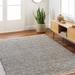 Dennard 10' x 14' Modern Black/Ivory Area Rug - Hauteloom