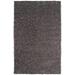 Mariposa 5' x 8' Shag Shag Plush Solid Charcoal Area Rug - Hauteloom